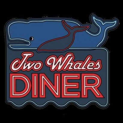 Cover Art for LIFE IS STRANGE TWO WHALES DINER ENAMEL PIN BADGE