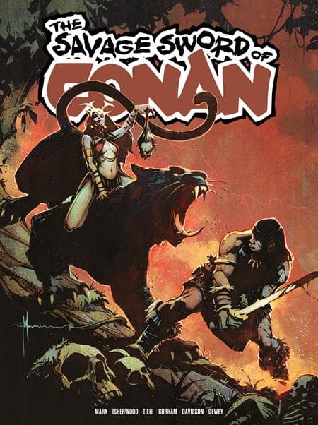 Cover Art for SAVAGE SWORD OF CONAN