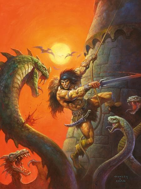 Cover Art for SAVAGE SWORD OF CONAN