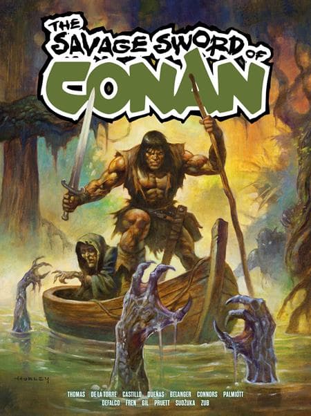 Cover Art for SAVAGE SWORD OF CONAN TP VOL 05 REGULAR EDITION ALEX HORLEY