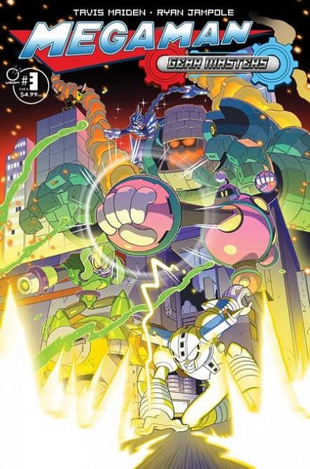 Cover Art for MEGA MAN GEAR MASTERS