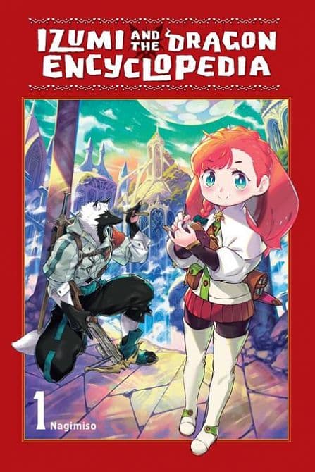 Cover Art for IZUMI AND THE DRAGON ENCYCLOPEDIA TP VOL 01