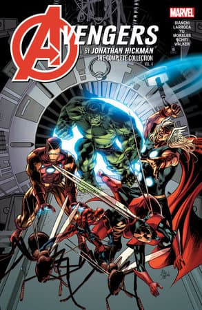 Cover Art for AVENGERS BY HICKMAN COMPLETE COLLECTION TP VOL 04