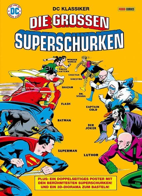 Cover Art for DC KLASSIKER: DIE GROSSEN SUPERSCHURKEN
