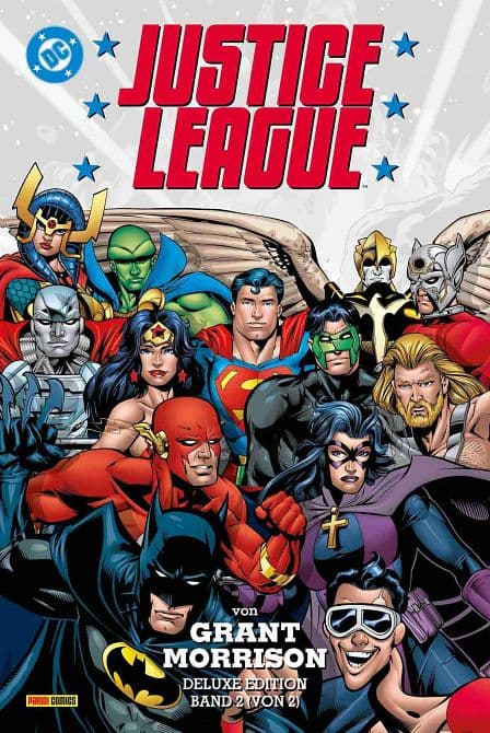 Cover Art for JUSTICE LEAGUE VON GRANT MORRISON ( DELUXE EDITION )