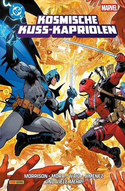Cover Art for DC/MARVEL: KOSMISCHE KUSS-KAPRIOLEN ( SOFTCOVER )