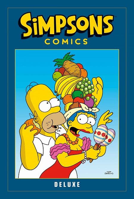 Cover Art for SIMPSONS COMICS DELUXE ( HC )