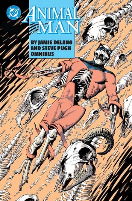 Cover Art for ANIMAL MAN BY JAMIE DELANO AND STEVE PUGH OMNIBUS HC