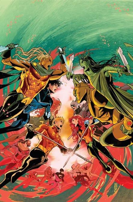 Cover Art for EMPEROR AQUAMAN