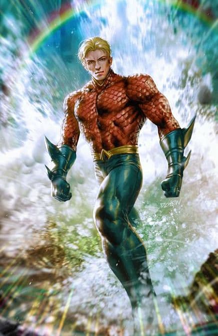 Cover Art for EMPEROR AQUAMAN