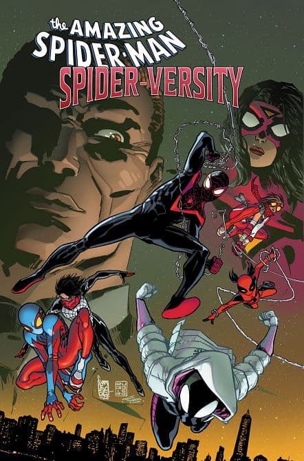 Cover Art for AMAZING SPIDER-MAN SPIDER-VERSITY TP