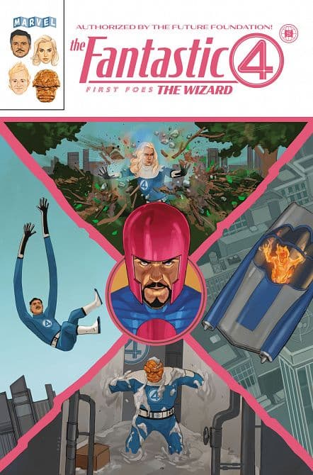 Cover Art for FANTASTIC FOUR FIRST FOES-THE WIZARD