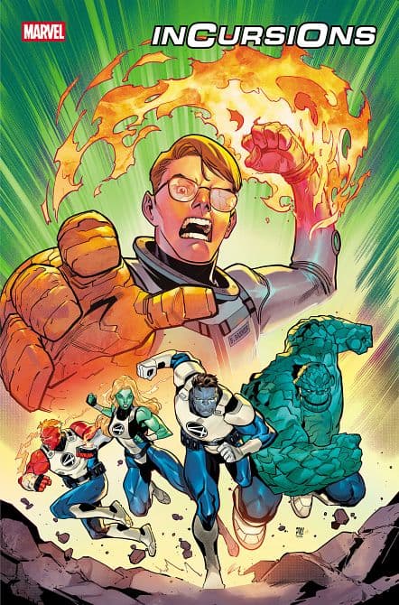 Cover Art for FANTASTIC FOUR INCURSIONS