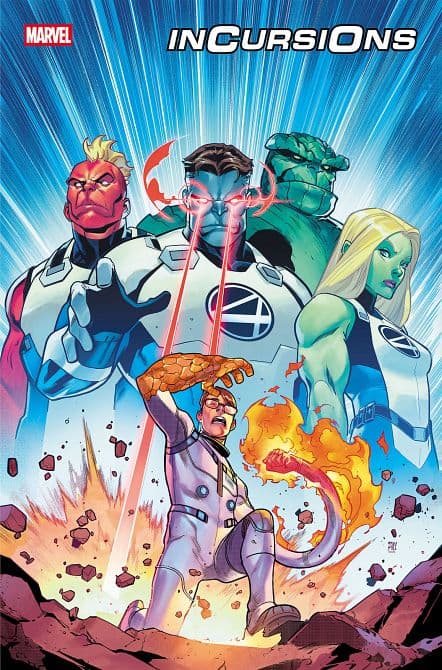 Cover Art for FANTASTIC FOUR INCURSIONS