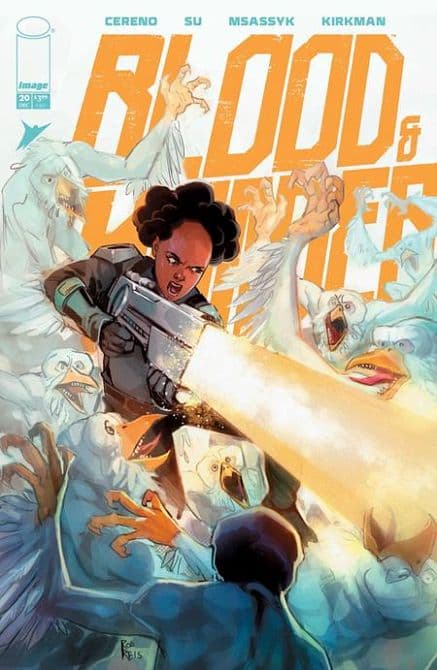 Cover Art for BLOOD & THUNDER