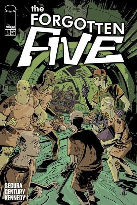Cover Art for FORGOTTEN FIVE