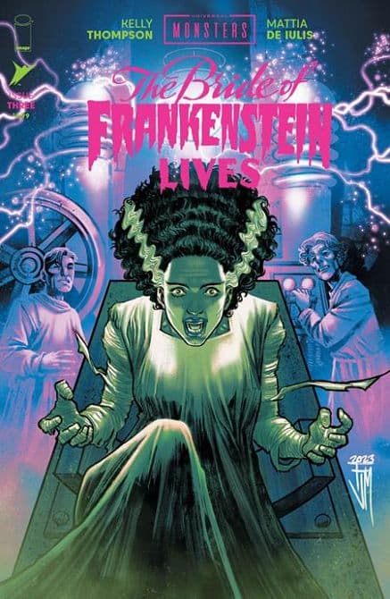 Cover Art for UNIVERSAL MONSTERS THE BRIDE OF FRANKENSTEIN LIVES
