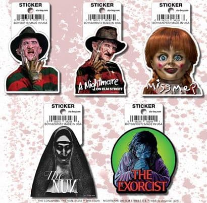 Cover Art for ATA-BOY HORROR MOVIES 15 STICKER PACK