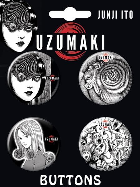 Cover Art for ATA-BOY JUNJI ITO UZUMAKI CARDED 4 BUTTON SET ( NET )