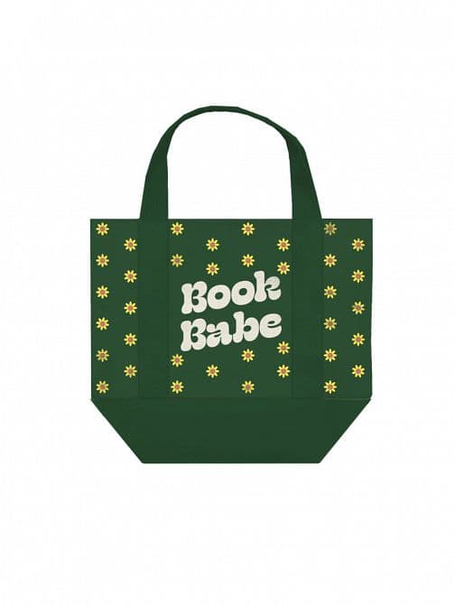 BOOK BABE MINI MARKET TOTE BAG #1