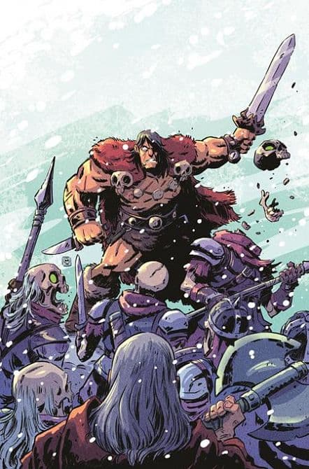 Cover Art for CONAN THE BARBARIAN TIDES OF THE TYRANT KING