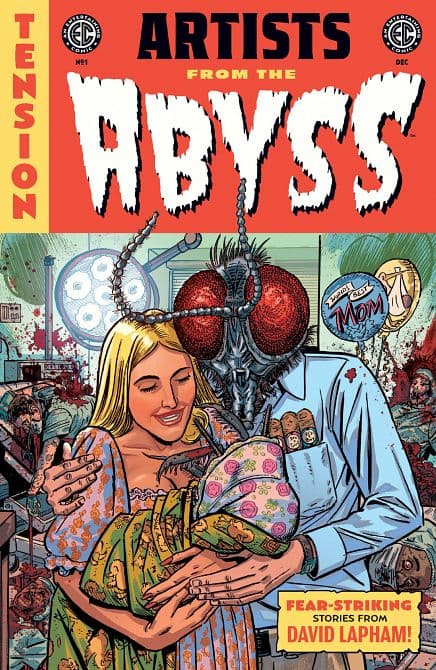 Cover Art for EC ARTISTS FROM THE ABYSS DAVID LAPHAM