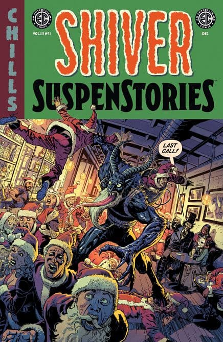 Cover Art for EC SHIVER SUSPENSTORIES 03