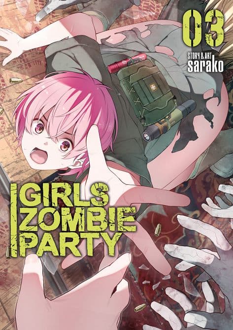 Cover Art for GIRLS ZOMBIE PARTY VOL. 03 TP