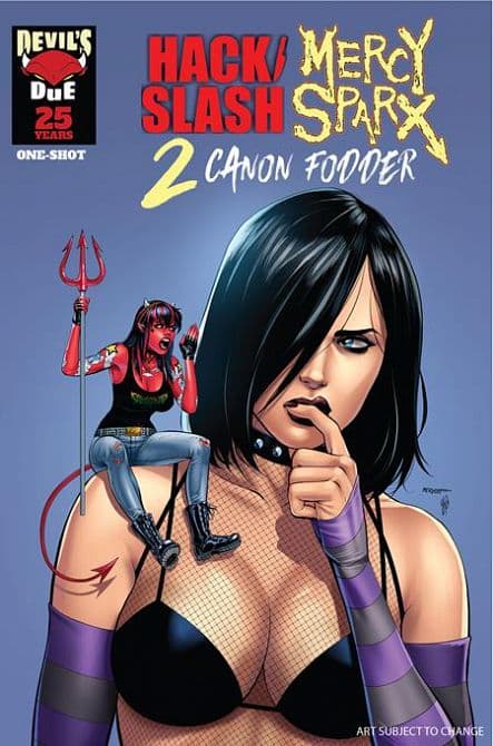 Cover Art for HACK SLASH MERCY SPARX CANON FODDER