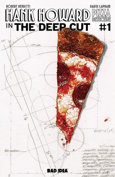 Cover Art for HANK HOWARD PIZZA DETECTIVE THE DEEP CUT