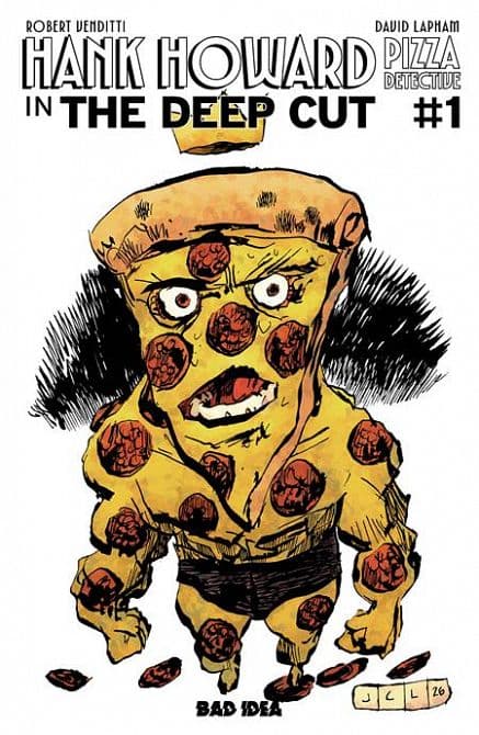 Cover Art for HANK HOWARD PIZZA DETECTIVE THE DEEP CUT