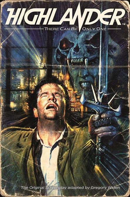 Cover Art for HIGHLANDER THE ORIGINAL SCREENPLAY