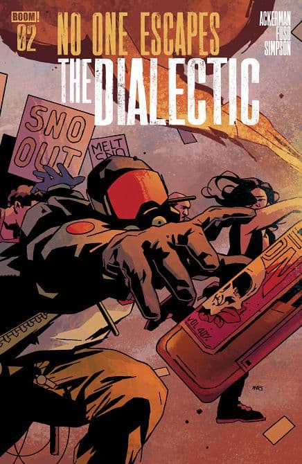 Cover Art for NO ONE ESCAPES THE DIALECTIC