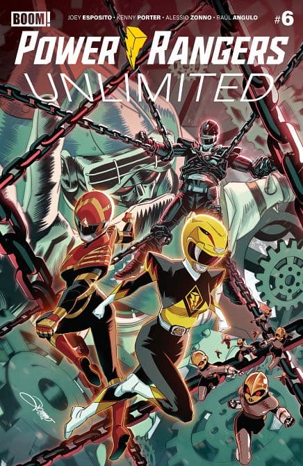 Cover Art for POWER RANGERS UNLIMITED