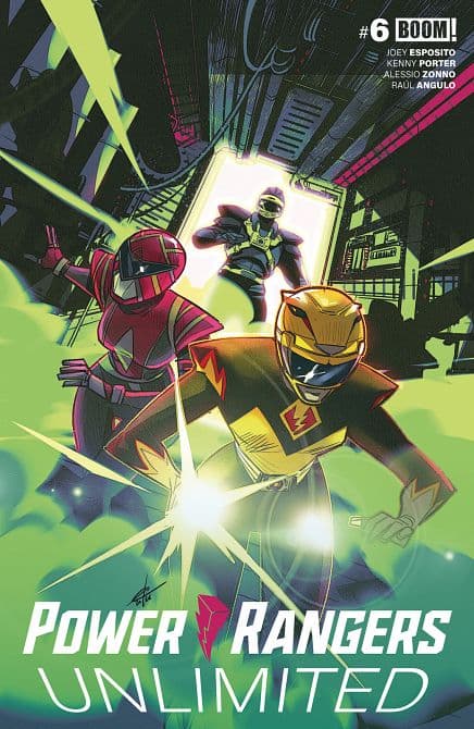 Cover Art for POWER RANGERS UNLIMITED