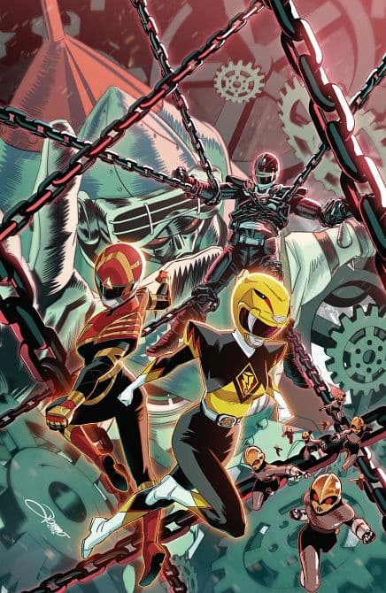 Cover Art for POWER RANGERS UNLIMITED