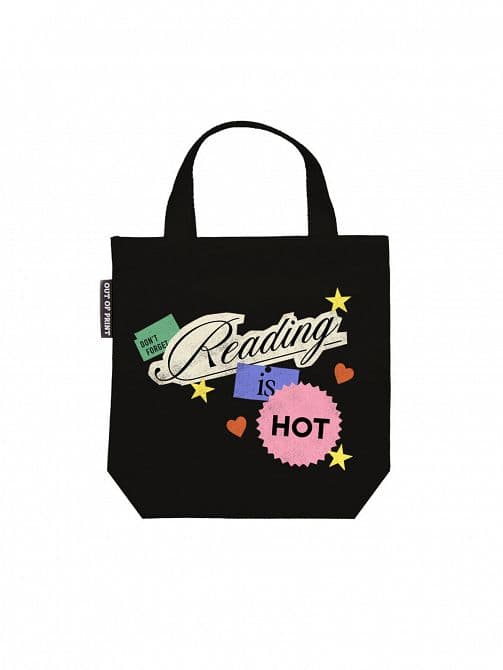 READING IS HOT MINI TOTE BAG #1