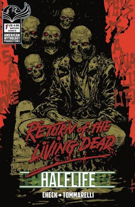 Cover Art for RETURN LIVING DEAD HALFLIFE