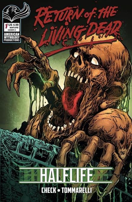 Cover Art for RETURN LIVING DEAD HALFLIFE