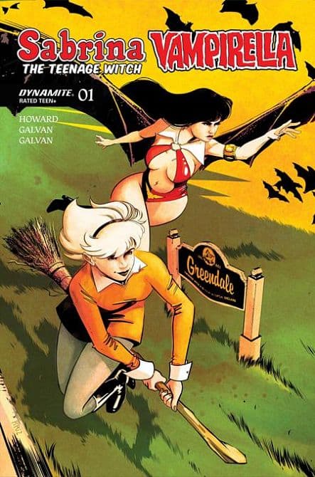 Cover Art for SABRINA THE TEENAGE WITCH VAMPIRELLA