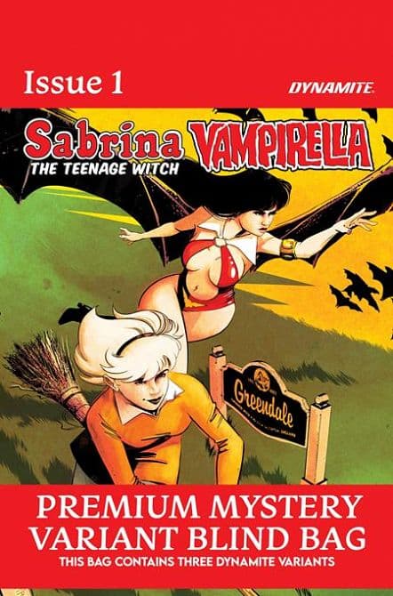 Cover Art for SABRINA THE TEENAGE WITCH VAMPIRELLA