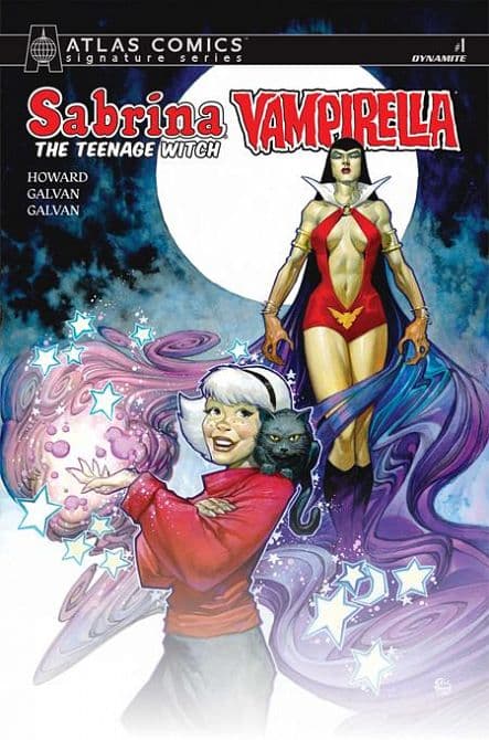 Cover Art for SABRINA THE TEENAGE WITCH VAMPIRELLA