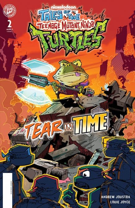 Cover Art for TALES OF THE TEENAGE MUTANT NINJA TURTLES TEAR IN TIME