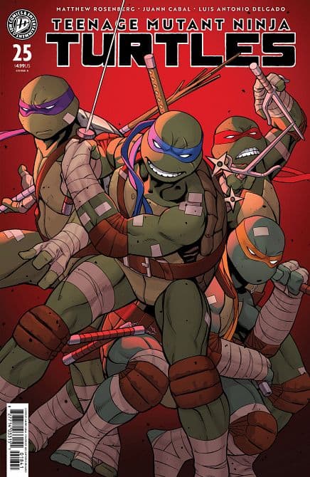 Cover Art for TEENAGE MUTANT NINJA TURTLES