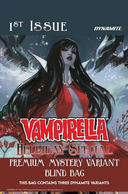 Cover Art for VAMPIRELLA HELLIDAY SPECIAL 2026
