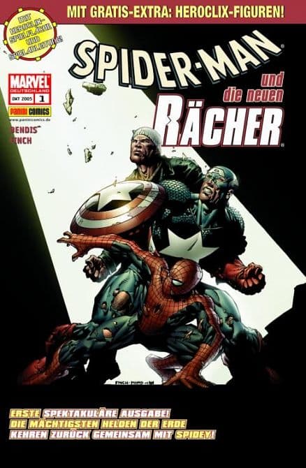 Cover Art for SPIDER-MAN & DIE NEUEN RÄCHER