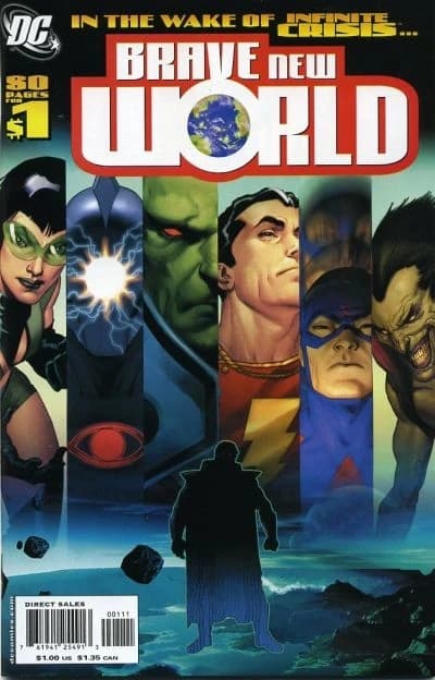 Cover Art for DCU BRAVE NEW WORLD