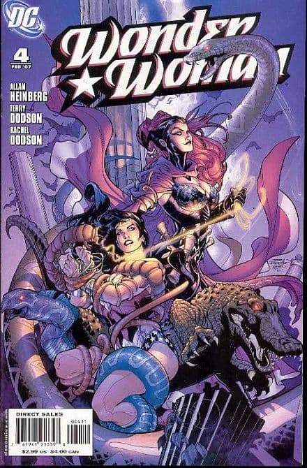 Cover Art for WONDER WOMAN ( 2006-2010 )