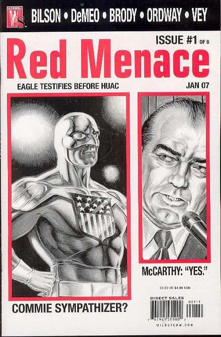 Cover Art for RED MENACE