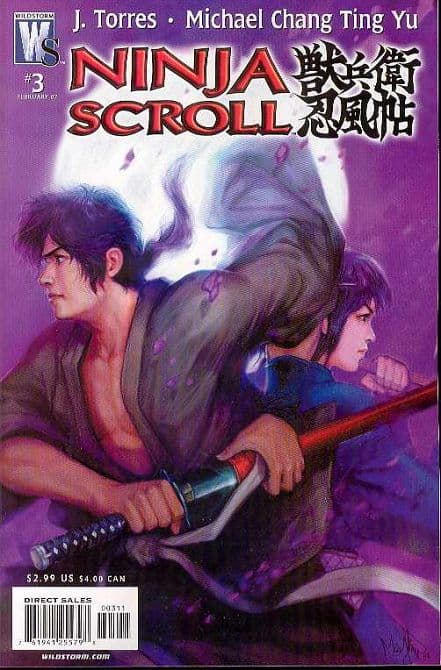 Cover Art for NINJA SCROLL ( 2006-2007 )
